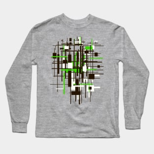 Architecture - Industrial 3D Graphic Skull Long Sleeve T-Shirt